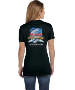 Mud Hole Women's Custom T-Shirt: Assorted Saltwater Gamefish