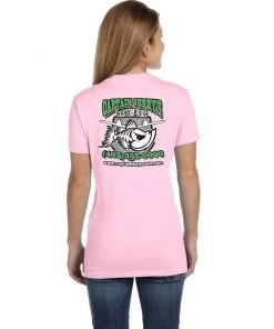 Mud Hole Gear Women's Custom T-Shirt: Green Bones