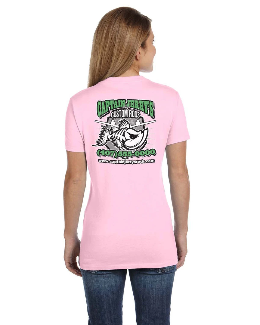 Mud Hole Gear Women's Custom T-Shirt: Green Bones